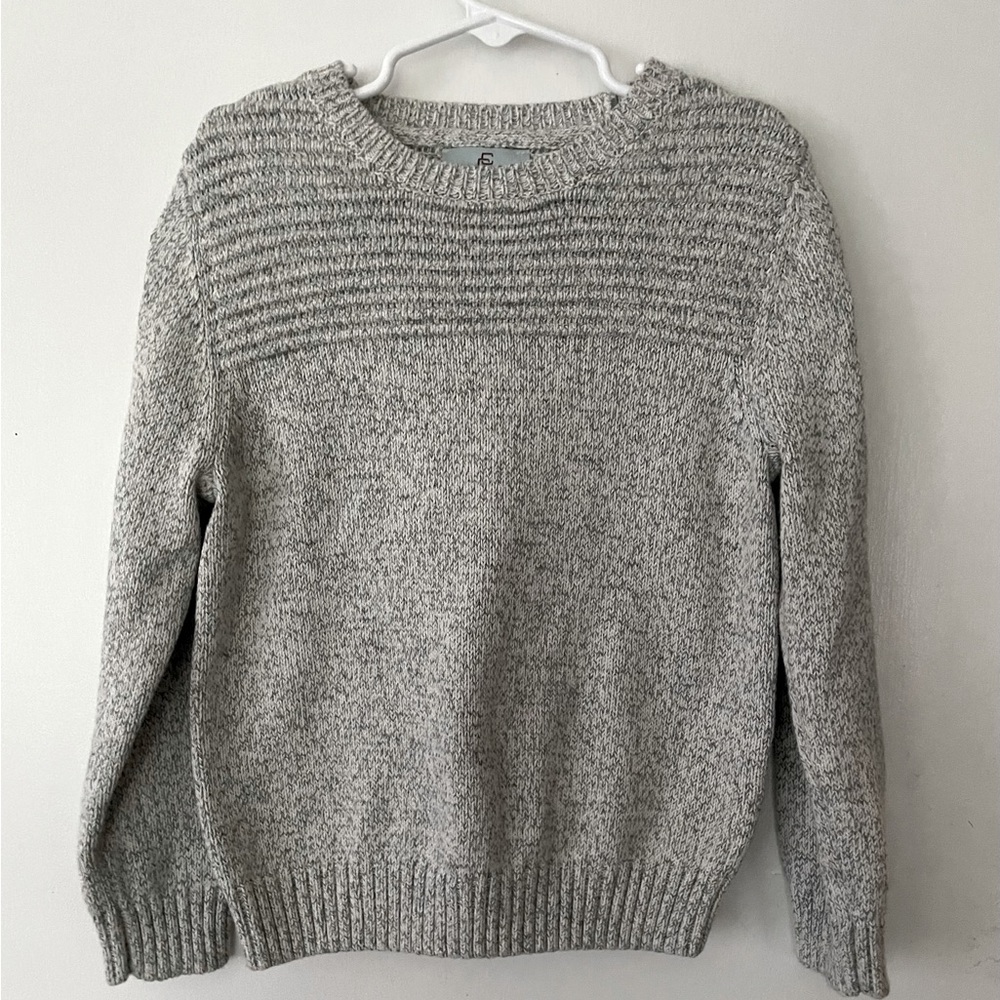 Classic Club Gray Heather Sweater Size 4/5 #0100